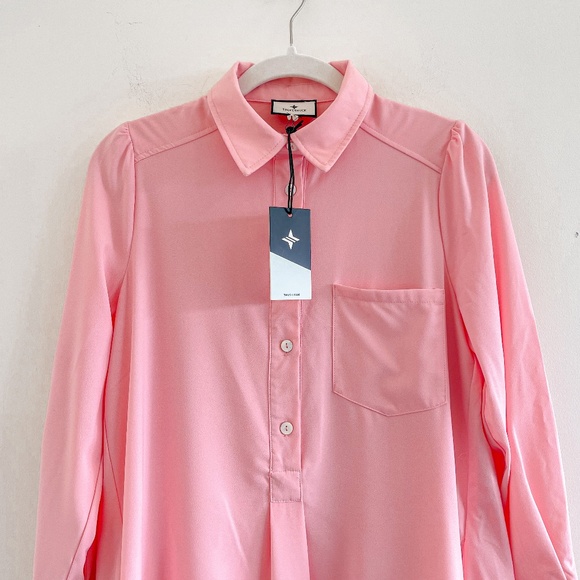 Tuckernuck Callahan Dress Peach XS NWT - Picture 4 of 10